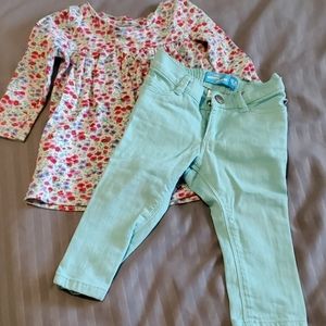 12-18 mo long sleeve pant outfit